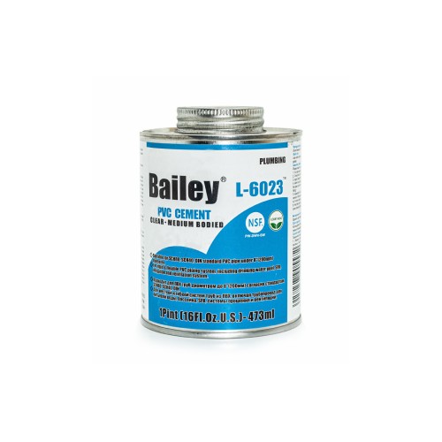 Клей для труб ПВХ 473мл Bailey L-6023 в Кемерово