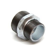 Ниппель чугунный переходной оцинкованный НР Fittex PLUS 25 мм 1" ГОСТ 8958-75