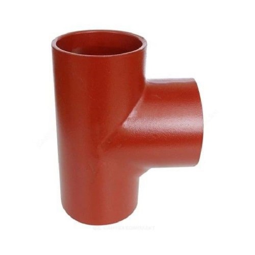 Тройник чугунный SML Ду 100-50 88гр безраструбный Китай в Кемерово