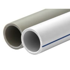 Труба полипропиленовая PP-R напорная серая без армировки Ру 10 SDR 11 Pro Aqua 20х1,9 мм 4 м