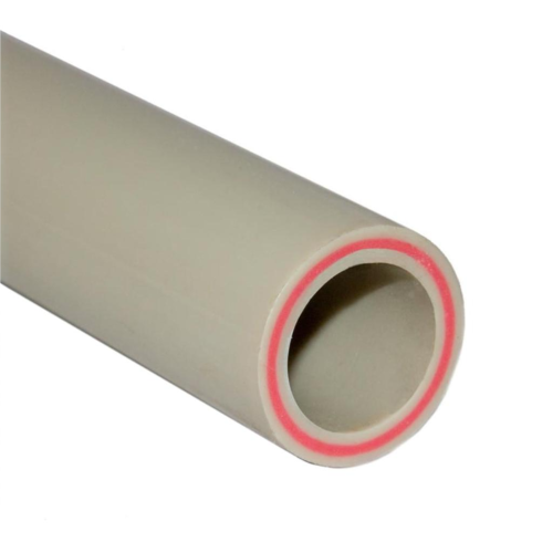 Труба полипропиленовая PP-RGF напорная белая армированная стекловолокном Ру 25 SDR 6 RTP (РосТурПласт) 20х3,4 мм в Кемерово