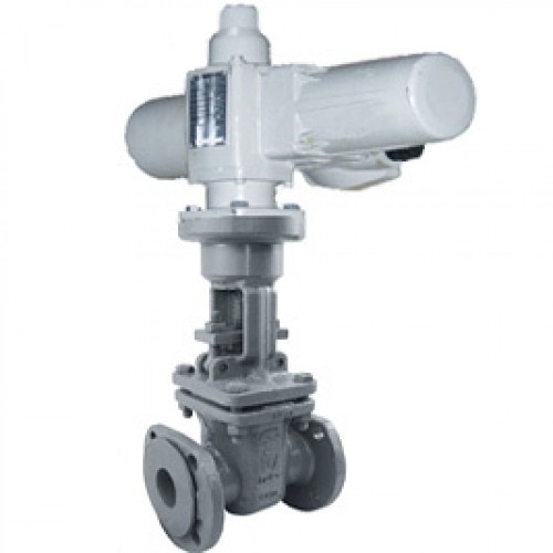 Задвижка стальная с электроприводом ГЗ и выдвижным шпинделем 30с941нж 100х230 мм в Кемерово