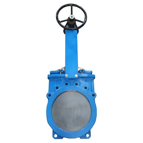 Задвижка шиберная двусторонняя с невыдвижным штоком Ду-600 Ру-10 с редуктором под электропривод ISO2 F14 (Т<110°С) Benarmo в Кемерово