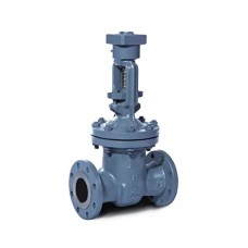 Задвижка стальная фланцевая Ду-100 Ру-40 L=305мм (Т<450°С) 30лс915нж ЧАЗ