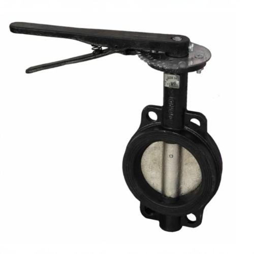 Затвор ручной с чугунным диском и рукояткой межфланцевый 1,6 МПа EPDM ЗДМ 03 Ридан 65 мм в Кемерово