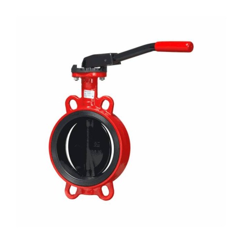 Затвор ручной с чугунным диском и рукояткой межфланцевый 1,6 МПа EPDM Rushwork 201 GGG40 Rushwork 40 мм в Кемерово