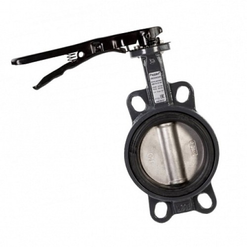 Затвор ручной с чугунным диском и рукояткой межфланцевый 1,6 МПа EPDM EURO Benarmo 150 мм в Кемерово